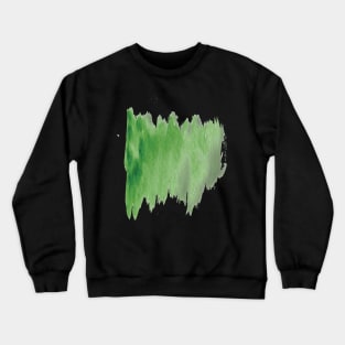 Green abstract painting, Green Creativity Crewneck Sweatshirt